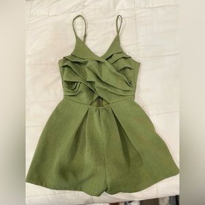 Green romper